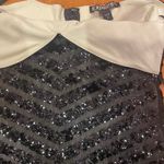 EXPRESS Black Sequin Mini Dress Photo 3