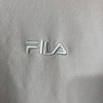 FILA  Vintage Pullover Crewneck Sweatshirt Baby Blue Pockets Unisex Sz S Photo 2