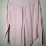 Cloth & Stone ANTHROPOLOGIE  Button-Down Long Sleeve Shirt Soft Pink Size Large Photo 5