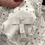 Joie  PRYNN POLKA DOT BLACK WHITE TUNIC SILK DRESS M Photo 10