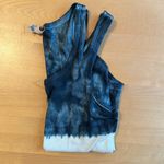 We The Free 💥 Free People blue and white dye tank top Photo 3