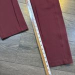 Spanx Ponte Knit High Waisted Slim Pant Legging Burgundy Women's Size S Photo 6