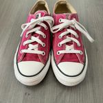 Converse All Star Chuck Taylor low top sneakers shoes burgundy women size 6 Photo 3