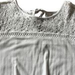 Torrid White lace crinkle top 1X Photo 5
