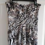 American Rag Sexy Soft Animal Print Strapless Dress Medium Photo 1