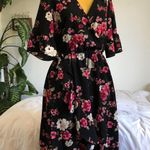 Nordstrom Bobeau Floral Faux Wrap Dress Photo 0