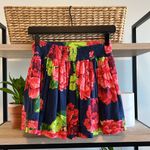 Abercrombie & Fitch Rose Floral Watercolor Mini Flutter Skirt w/Pockets, S Photo 2