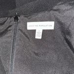 Dress the Population anthropologie  charlene square neck ruffle side slit sz S Photo 5