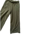 House of Harlow 1960 crop knit straight leg sweats Green Size M Photo 1