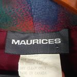 Maurice's M Plaid Flannel Blazer in Blue Green Red Blazer Jacket Photo 2