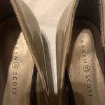 Karen Scott Mahri Flats Womens Size 10 Black and Tan Office Business Work Career Photo 3