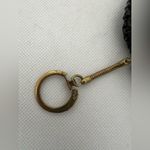 VINTAGE: Handmade kissy lock beaded coin purse. Black Photo 5
