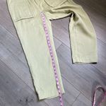 ZARA NWT light pistachio green cotton linen blend pull on pants lightweight Med Photo 7