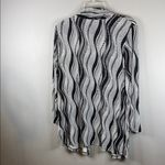 Kasper  Monochrome Geometric Cardigan Photo 4