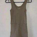 Set Active NWOT SPORTBODY® SHORTYSUIT ROMPER STONE Medium Photo 2
