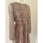 Broadway & Broome Dress Size 4 Long Sleeve Crew Neck A Line Abstract Print Photo 4