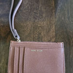 Anne Klein  Wallet Womens Size One Size Brown Card‎ Holder Wristlet Strap Photo 0