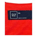 Gap  Red Orange Cami Romper‎ Jumpsuit Sleeveless V Neck Casual Summer Size XS Photo 4