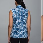 Lululemon Athletica Light Speed Vest Blue & Grey Size 6 Photo 2
