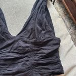 Free People Black Tie Tank Top Photo 3