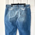 Kancan Piper Curvy Mid Rise Distressed Boyfriend Denim Jeans 16W KC8631M Photo 10