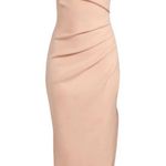 Misha Collection Misha Ida Gathered Sleeveless Midi Dress Photo 2
