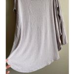 Revolve Maronie lilac purple cold shoulder waffle knit long sleeve shirt Purple Size undefined Photo 8