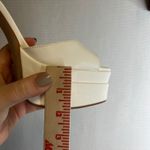 Dream Paris Dream Pairs White Platform Chunky Block Heel Ankle Strap Sandals Women Size 9 Photo 7