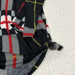 Heimish Plaid Black Red Tunic Size 3X Photo 2
