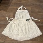 Wild Fable NWT Women’s Tie Back Mini Fit & Flare Dress White Size Medium Photo 2