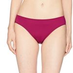 Ralph Lauren LAUREN  Women's Dark Pink Solid Beach Club Bikini Swim Bottoms sz 6 Photo 1