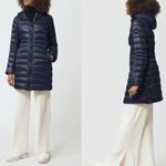 Canada Goose NWT  Revolve Cypress Hooded Puffer Jacket Coat Black Label Navy Blue Photo 3