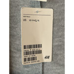 H&M  Open Front Cardigan Womens Size L Gray Knit Sweater Long Sleeve Duster NWT Photo 7