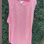 Athleta  STRIPE SUNSET GLOW SLEEVELESS BREEZY TOP TANK SIZE LARGE NWOT Photo 3