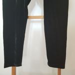 French Laundry Pants Black 22/24 Elastic Velvet Photo 3