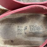 Birkenstock Womens Size 39 Birkis Red Slingback US Size 8 Le Mans Photo 6