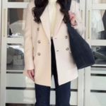 Madewell NWT Oversized Tuxedo Italian Wool Coat sz 2 Photo 15