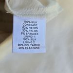 Michelle Mason  Silk bustier handkerchief top 2 White Photo 7