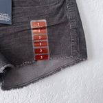 Gap  Dark Gray Raw Hem Corduroy Shorts Size 2 Photo 3