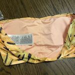 Billabong  hula palms brown bandeau tube swim top S, NWT Photo 3