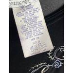 Vtg Danielle Casey Sears Women's Size 16W Dress Velour Floral USA Gothic 90sā Black Photo 4