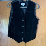 Kathy Ireland Vintage early Y2K  Black leather Women's Vest Photo 1