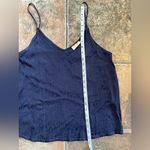 Nation Ltd NEW  Aya V Back Cami Tank Top Navy Size Medium Photo 5
