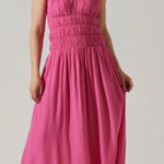 ASTR Andrina Smocked Midi Dress Photo 0