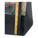 Embroidered Shoulder Handbag from Guatemala Purse Ethnic Boho Copper Coin Design Silver Photo 7