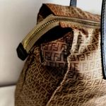 Fendi Authentic Zucca monogram tote bag nylon/leather Photo 4