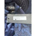 Yumi Kim  Raja Romantic Tulip Lace Sunday Midi Skirt Navy NWT XS Photo 5