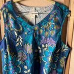Coldwater Creek  Blue Patterned dress 1X Photo 3
