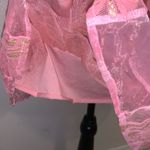 Naranka pink gold sparkly floral pattern strapless formal dress Size undefined Photo 4