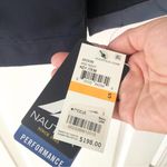 Nautica  Men’s Blue Colorblock High Windbreaker Anorak Zip Up Jacket NWT Small Photo 3